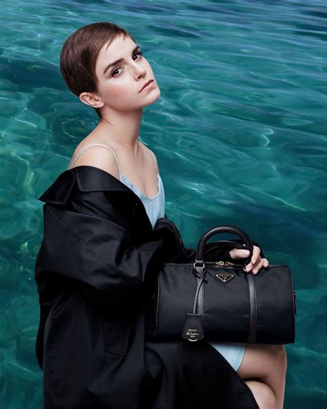 emma watson Prada campaign